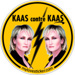 STICKER KAAS CONTRE KAAS (BRICE)