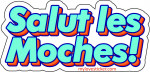 STICKER SALUT LES MOCHES