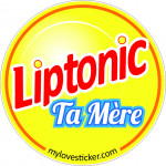 STICKER LIPTONIC TA MERE