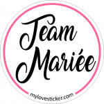 STICKER TEAM MARIEE