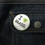 BADGE I LOVE BRASIL