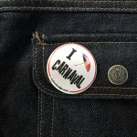 BADGE I LOVE CARNAVAL