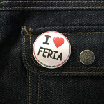 BADGE I LOVE FERIA