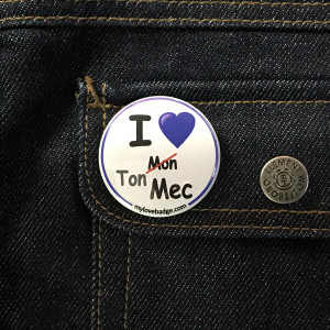 BADGE I LOVE TON MEC