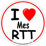 STICKER I LOVE MES RTT