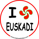 STICKER I LOVE EUSKADI