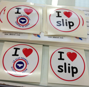 sticker i love le slip francais
