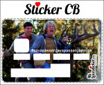 STICKER CARTE BLEUE DUMB AND DUMBER